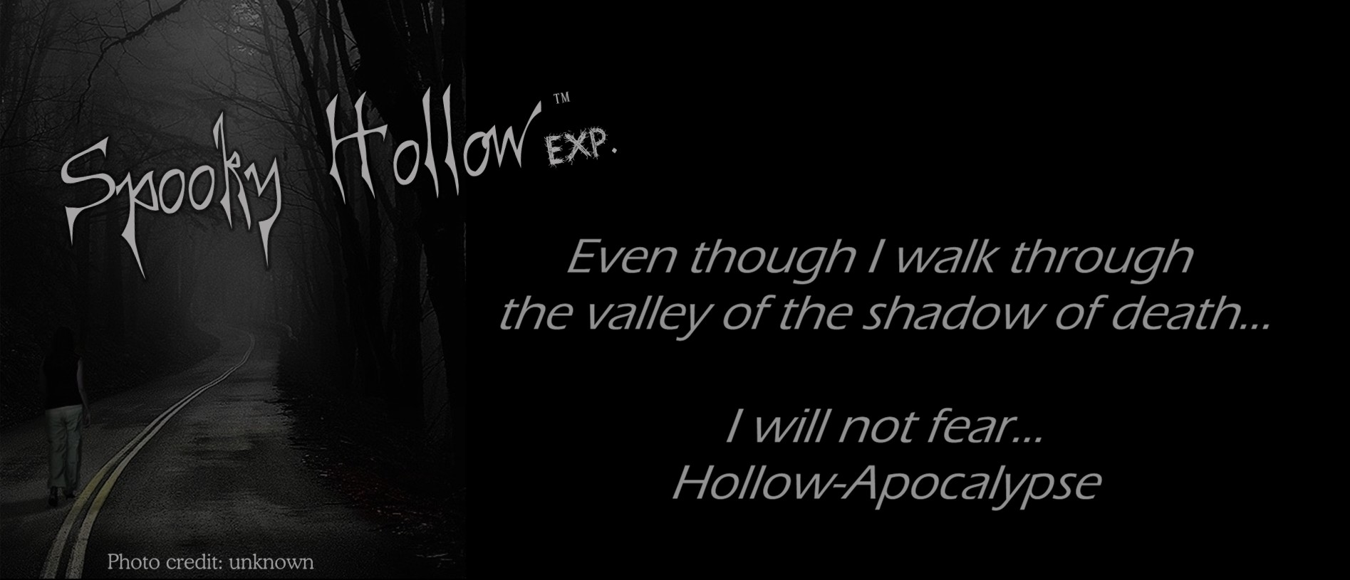Spooky Hollow Experience 2012 title